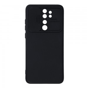قاب سیلیکونی محافظ لنزدار کشویی شیائومی Redmi Note 8 Pro
