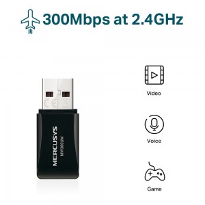 کارت شبکه بی‌سیم مرکوسیس مدل Mercusys MW300UM