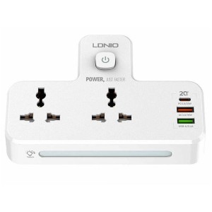 چندراهی برق و USB الدینیو مدل LDNIO SC2311