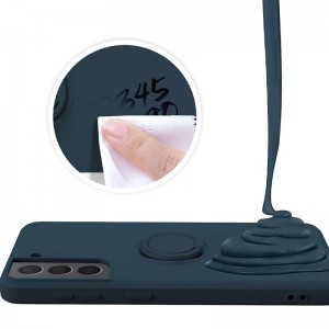 قاب سیلیکونی رینگ دار با بند سامسونگ A52 5G