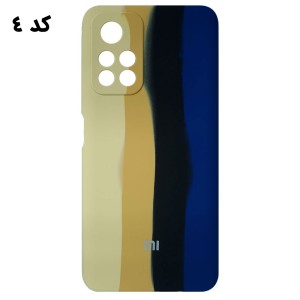 قاب سیلیکونی رنگین کمانی اورجینال شیائومی Redmi Note 11