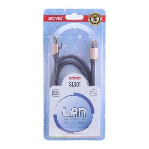 کابل شبکه سومو Cat6 مدل SL603 طول 3 متر