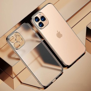 قاب شفاف Anyland با محافظ لنز شیشه ای آیفون iPhone 12