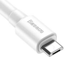 کابل شارژ USB به microUSB بیسوس مدل CAMSW-A02 طول 1 متر توان 2.4 آمپر