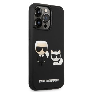 قاب کارل لاگرفلد مدل KLHCP13X3DRKCK موبایل آیفون iPhone 13 Pro Max