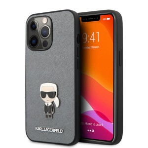 قاب کارل لاگرفلد مدل KLHCP13LIKMSSL موبایل آیفون iPhone 13 Pro