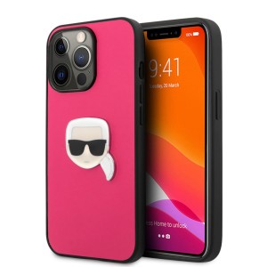 قاب کارل لاگرفلد مدل KLHCP13LPKMP موبایل آیفون iPhone 13 Pro