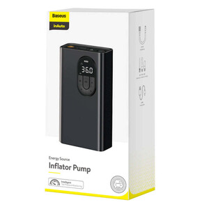 پمپ باد لاستیک خودرو بیسوس مدل Inflator Pump BS-CG002 CRNL040001