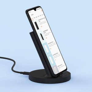 شارژر وایرلس شیائومی استند مدل Mi WPC02ZM توان 20 وات