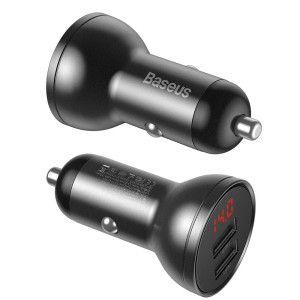 شارژر فندکی بیسوس مدل CCBX-0G توان 24 وات