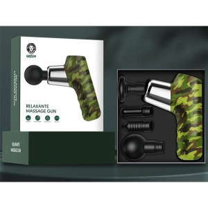ماساژور شارژی تفنگی گرین لیون Green Lion Relaxante Massage Gun مدل GNFG2500BK