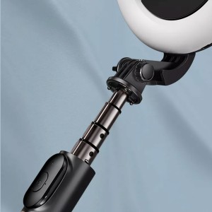 رینگ لایت و پایه نگهدارنده سلفی یسیدو YESIDO SELFIE STICK SF12 با ریموت