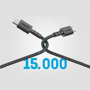 کابل شارژ USB-C به USB-C انکر مدل PowerLine Select+ A8033 طول 1.8 متر توان 60 وات