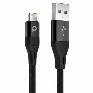 کابل شارژ USB به لایتنینگ پرودو مدل PD-ALBR12-BK طول 1.2 متر توان 2.4 آمپر