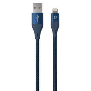 کابل شارژ USB به لایتنینگ پرودو مدل PD-ALBR12-BU طول 1.2 متر توان 2.4 آمپر