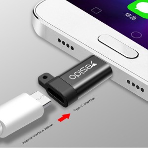 مبدل microUSB به OTG USB-C یسیدو Yesido GS04