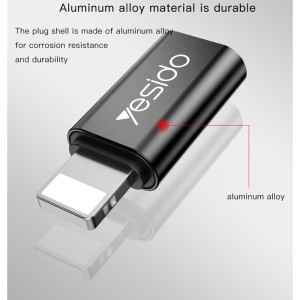 مبدل USB-C به OTG Lightning یسیدو Yesido GS03
