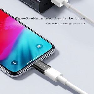 مبدل USB-C به OTG Lightning یسیدو Yesido GS03