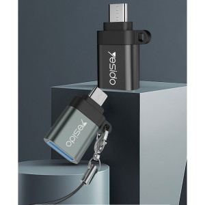 مبدل 3.0 USB به microUSB یسیدو Yesido GS07