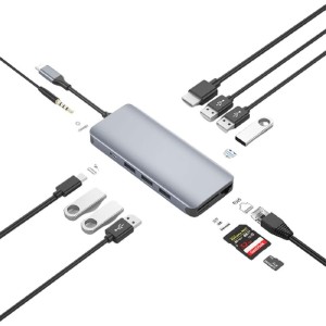 هاب تایپ سی 12 پورت گرین لاین Green Lion 12iN1 GN12IN1HUB