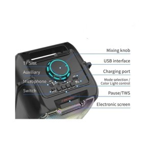 اسپیکر بلوتوثی قابل حمل زد کیو اس مدل ZQS 4235