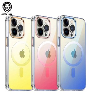 قاب Rainbow Magsafe گرین لیون مدل GNRBWMS14P آیفون iPhone 14 Pro