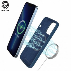 قاب گرین لاین Lusso Magsafe Silicone آیفون iPhone 13 Pro Max