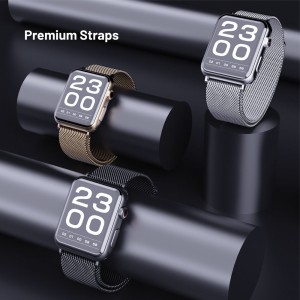 بند فلزی اپل واچ پرودو 44/45 میلی متر Porodo Steel Mesh Watch Band
