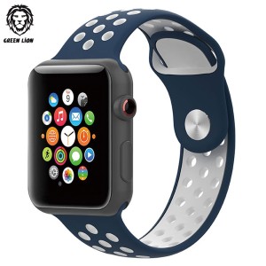 بند سیلیکونی اپل واچ پرودو 44/45 میلی متر Porodo Sport Silicone Watch Band طرح نایک