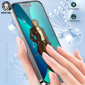 گلس شفاف گرین لاین 3D Curved Pro آیفون iPhone 14 Pro Max