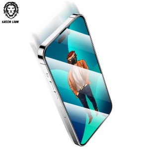 گلس توری دار شفاف گرین لاین 3D Desert آیفون iPhone 14 Pro