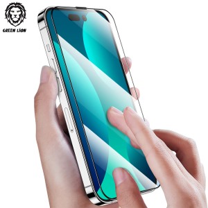 گلس توری دار شفاف گرین لیون 3D Desert آیفون iPhone 14 Pro