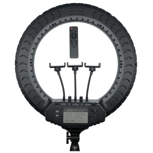 رینگ لایت حرفه ای 54 سانتی مدل RL-21 به همراه سه پایه و کیف