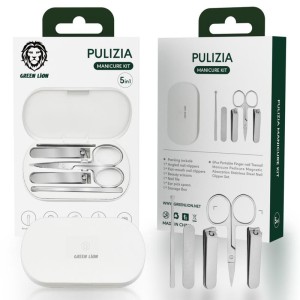 ست مانیکور و پدیکور Pulizia گرین لاین مدل GNPMKIT5IN1