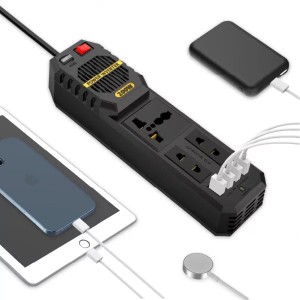اینورتر و چند راهی برق گرین لیون Green Lion Stark Plus Power Inverter 200W