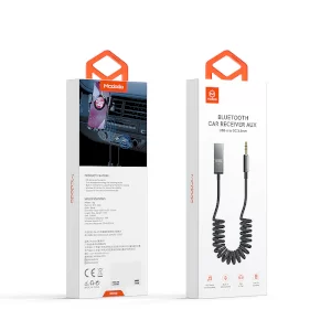 مبدل گیرنده بلوتوثی به جک 3.5 میلی متری مک دودو مدل CA-8700 طول 1.7 متر
