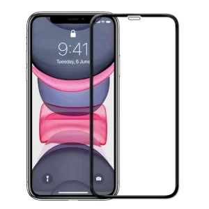 گلس شفاف لبه سیلیکونی گرین لاین 3D Silicone Plus آیفون iPhone 11/Xr