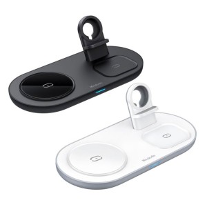 شارژر وایرلس 3 کاره مک دودو Mcdodo CH-706 3 IN 1 Magnetic Wireless Charger توان 15 وات
