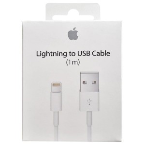 کابل شارژ USB به لایتنینگ اپل اورجینال MQUE2ZM طول 1 متر