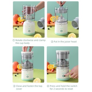 آب مرکبات‌ گیری شارژی پرودو Porodo Portable Cordless Juicer PD-LSSJ45-WH