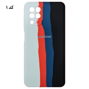 قاب سیلیکونی رنگین کمانی اورجینال سامسونگ A22 4G