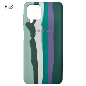 قاب سیلیکونی رنگین کمانی اورجینال سامسونگ A22 4G