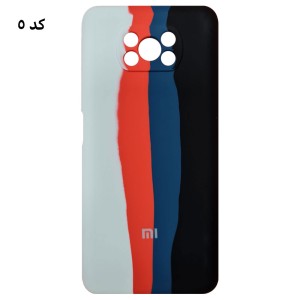 قاب سیلیکونی رنگین کمانی اورجینال شیائومی Poco X3