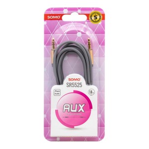 کابل AUX به AUX سومو مدل SR5525 طول 1.8 متر
