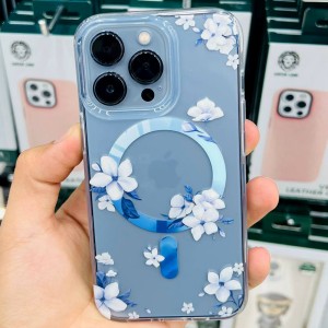 قاب مگ سیف نیچر گرین لاین مدل آیفون iPhone 13 Pro