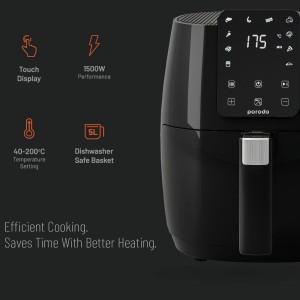 سرخ کن هواپز بدون روغن پرودو Porodo PD-LSARFR-BK Advanced Air Fryer