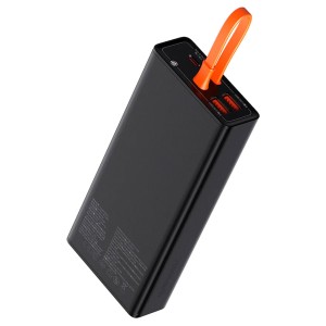 پاوربانک بیسوس مدل Elf Digital Display PPJL000001 ظرفیت 20000 میلی آمپر توان 65 وات