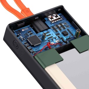 پاوربانک بیسوس مدل Elf Digital Display PPJL000001 ظرفیت 20000 میلی آمپر توان 65 وات