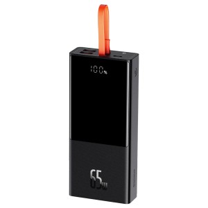 پاوربانک بیسوس مدل Elf Digital Display PPJL000001 ظرفیت 20000 میلی آمپر توان 65 وات