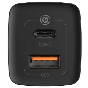 شارژر دیواری بیسوس GaN2 Lite Quick Charger CCGAN2L توان 65 وات